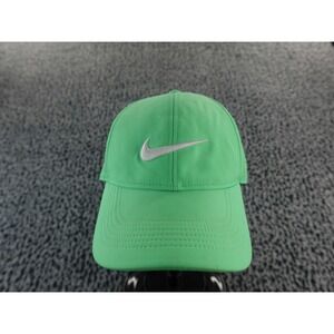 Nike Golf Men's Green Perforated Baseball Cap Swoosh Adjustable Sample